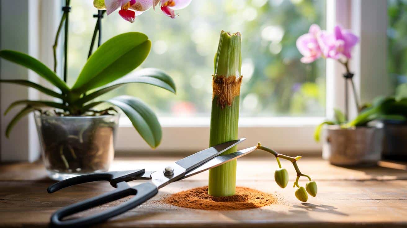 Uschła orchidea? Jeden precyzyjny cięcie nad 3. oczkiem i znów zakwitnie