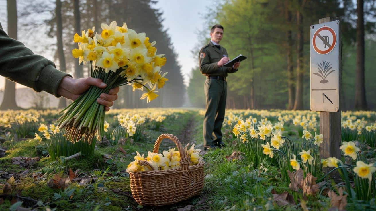 Uważaj na wiosenny bukiet z lasu. Za te kwiaty grożą kary