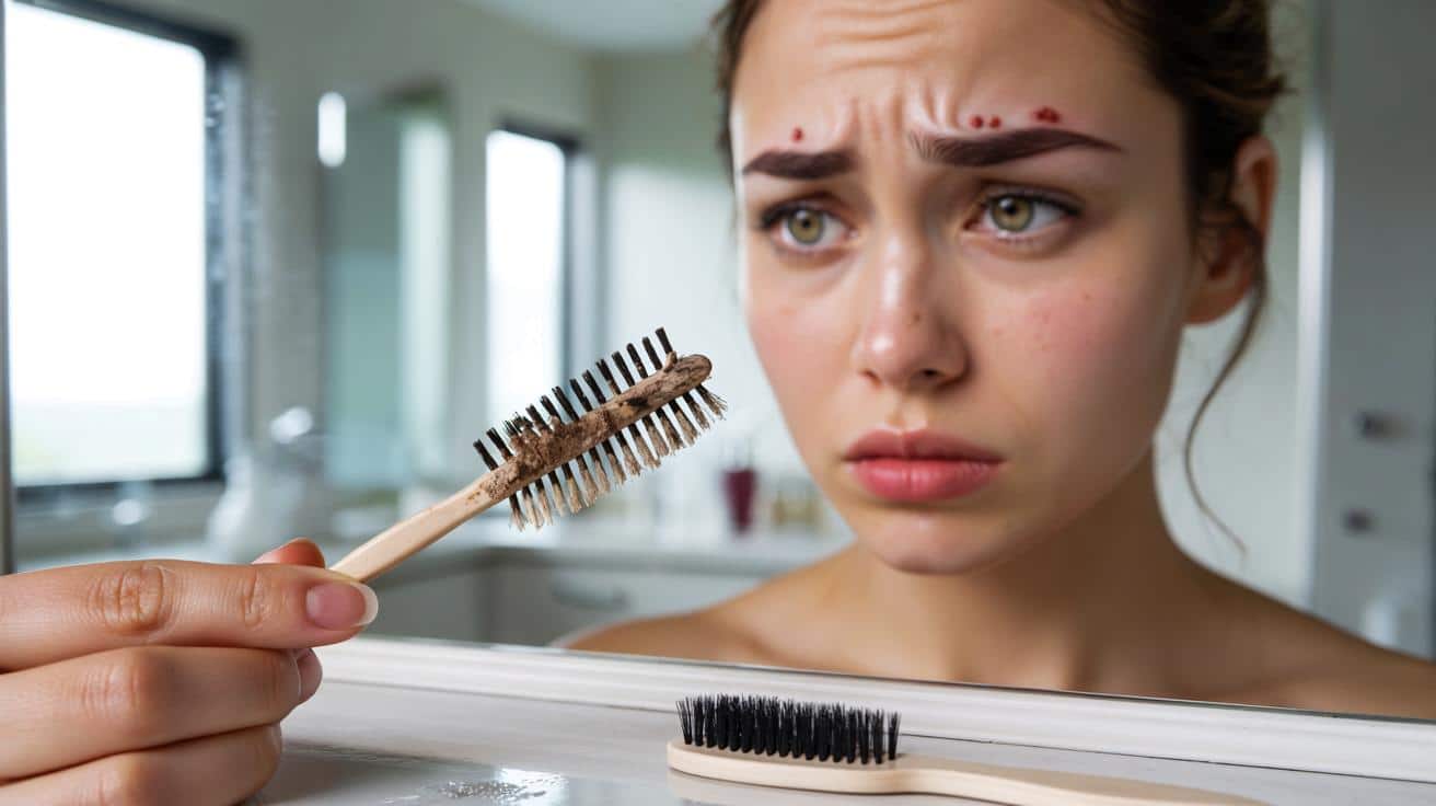 Używasz tej samej szczoteczki do brwi od roku? Bakterie powodują zapalenie
