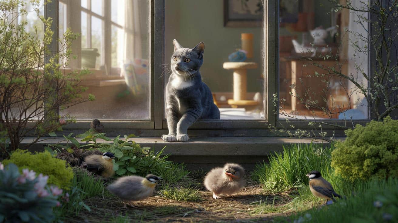 W marcu i kwietniu lepiej zatrzymać kota w domu. W ogrodach dzieje się coś, czego nie widać