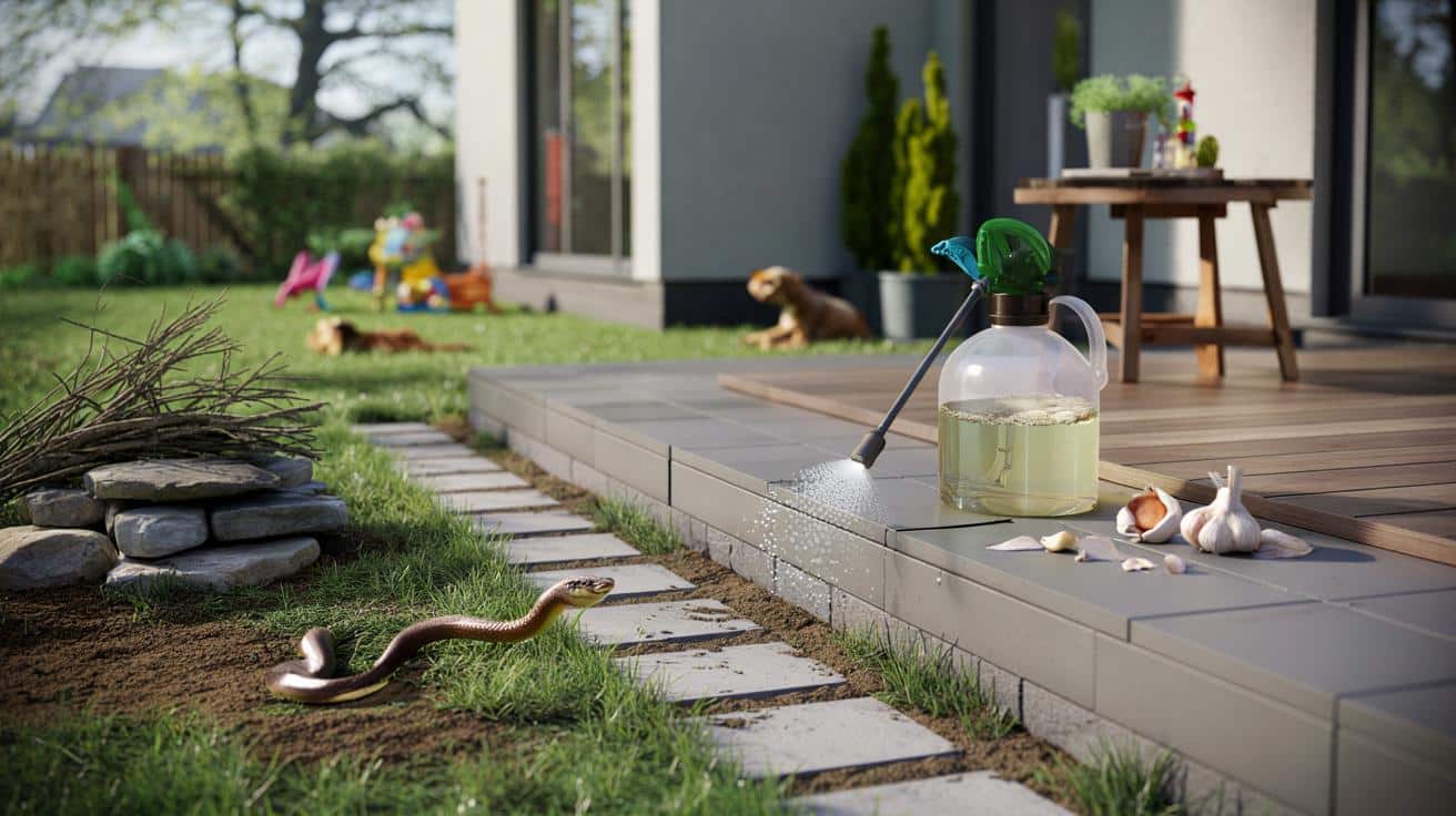 W marcu węże podchodzą pod taras. Ten kuchenny odpad szybko je zniechęci