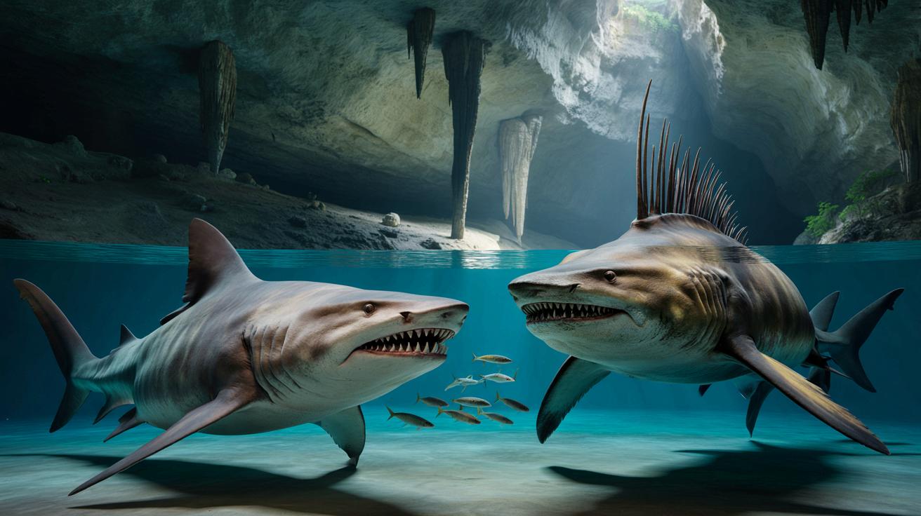 W najdłuższej jaskini na Ziemi znaleziono dwa dawne rekiny‑potwory