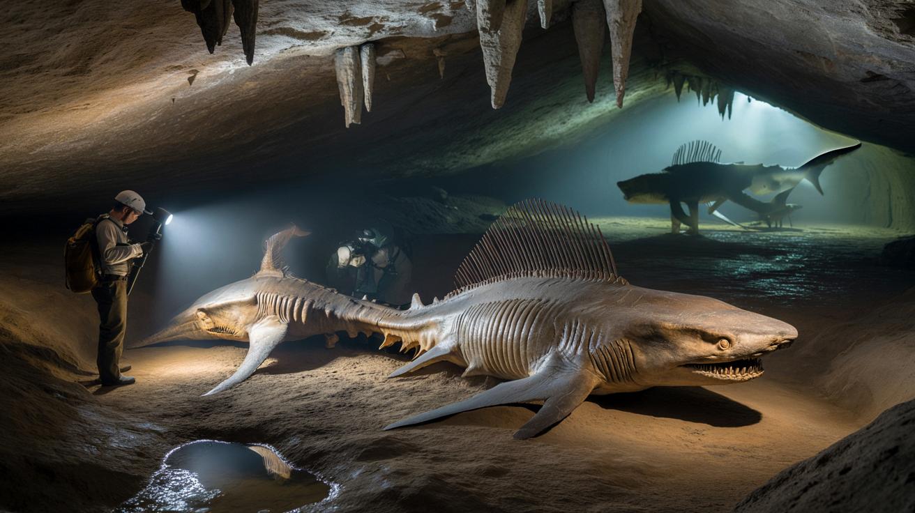 W najdłuższej jaskini świata „odkopano” dwóch morskich zabójców sprzed 325 mln lat