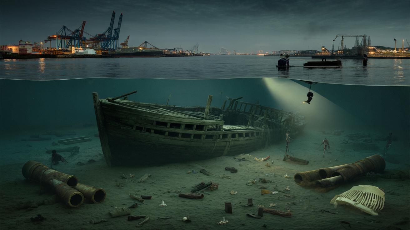 W porcie Kopenhagi odnaleziono okręt-widmo z czasów Napoleona