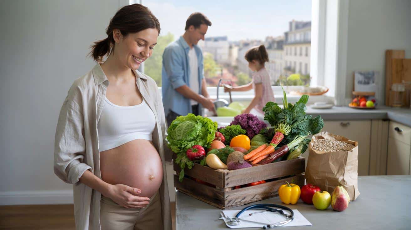 Warzywa bio na receptę w ciąży? Francja testuje nowy model troski o mamy i dzieci