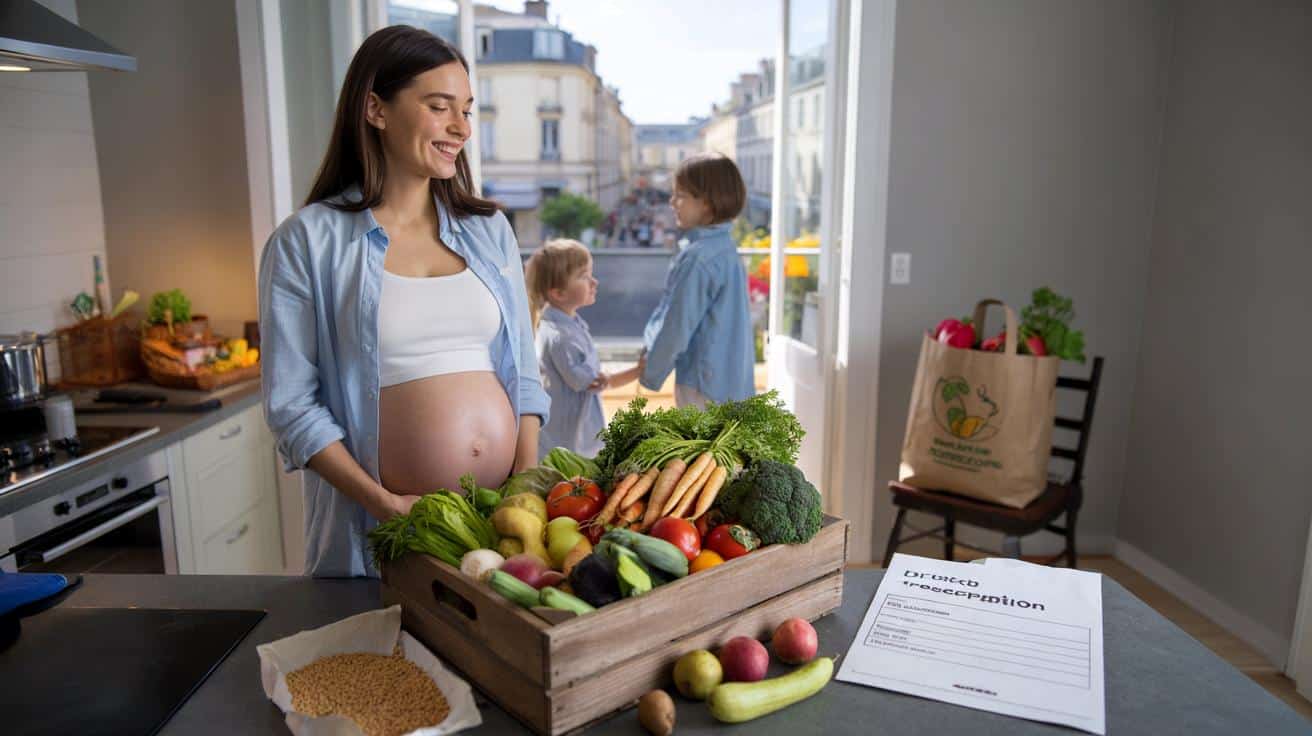 Warzywa bio na receptę dla ciężarnych? Francuzi już to testują