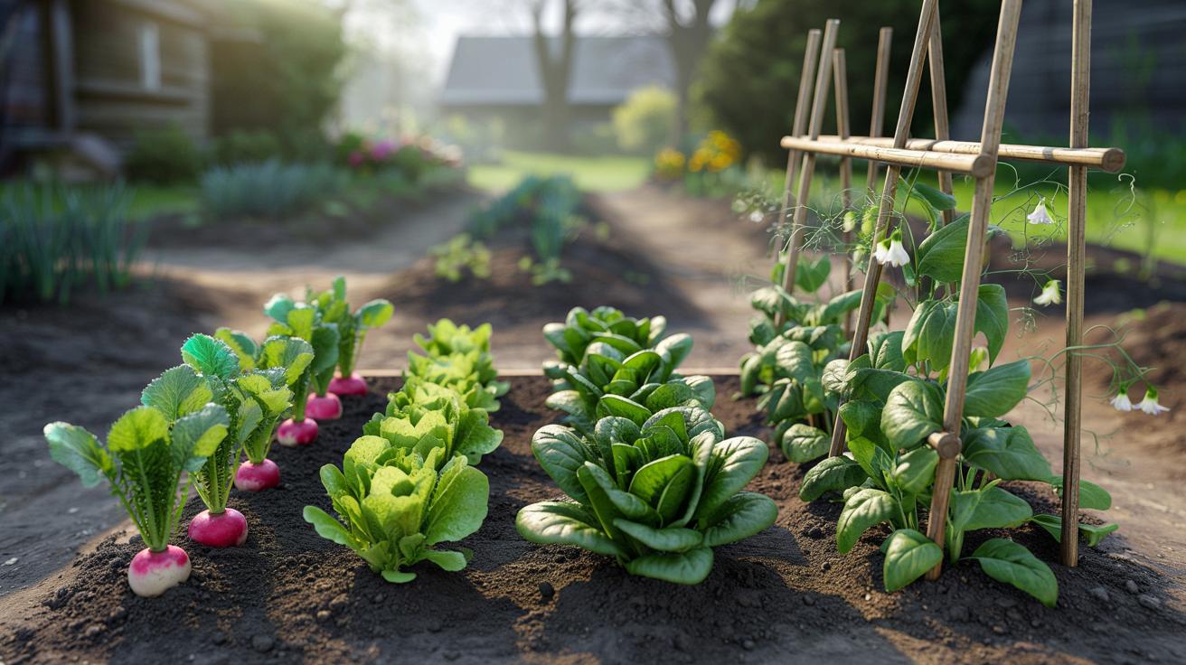 4 warzywa do posiania w marcu, które dają plon w 30 dni