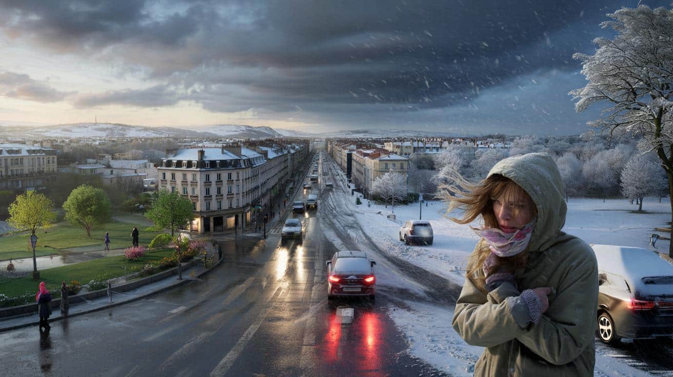 Weekendowy szok pogodowy: śnieg, mróz i porywisty wiatr wracają do Europy Zachodniej