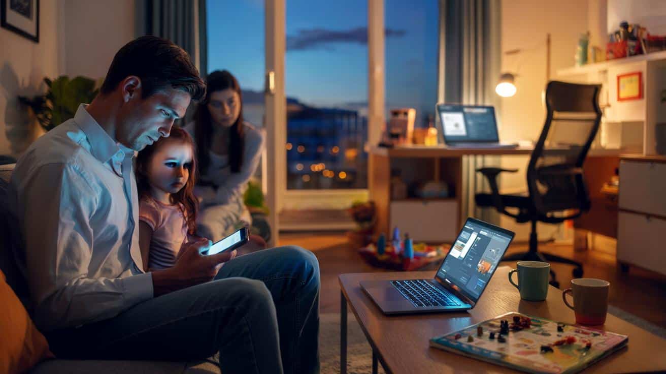 Wie „rozmazanie” pracy i życia po cichu niszczy twoje wieczory