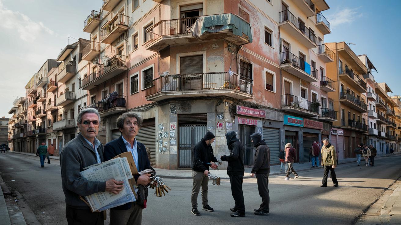 Więcej zajętych na dziko mieszkań niż legalnych najemców. Hiszpańska dzielnica na skraju zapaści