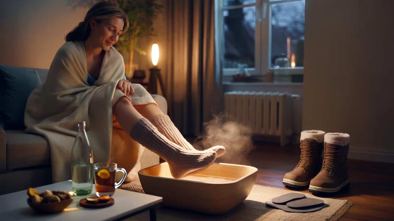 Wieczorem masz lodowate stopy? Sprawdź, co je ogrzeje naprawdę skutecznie