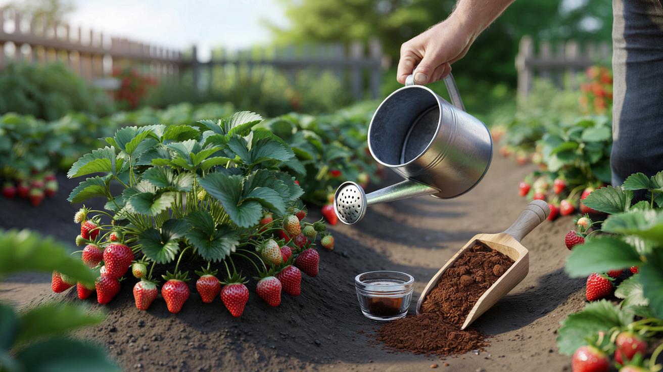 Większe truskawki z własnej grządki: jeden kuchenny składnik robi różnicę