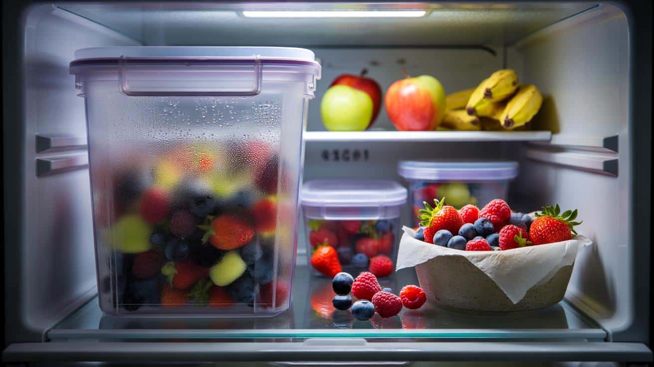 Wiele osób przechowuje owoce w szczelnym pojemniku nie wiedząc, że potrzebują cyrkulacji powietrza