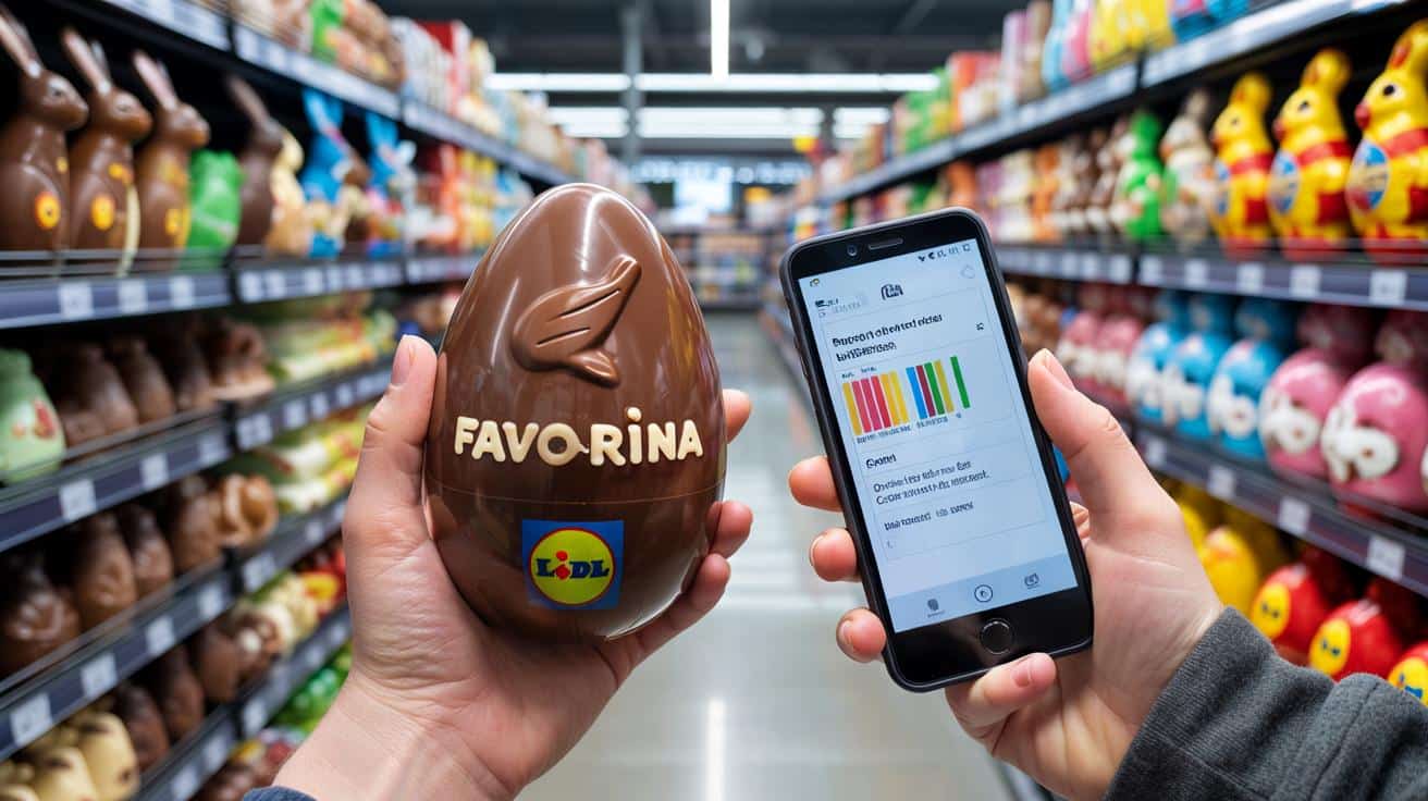 Wielkanoc w Lidlu: ta czekolada Favorina kusi składem bez ulepszaczy