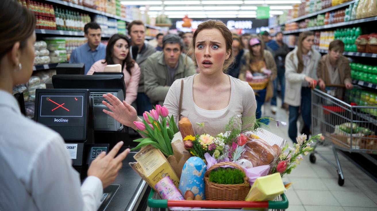 Wielkanocne zakupy przerwał komunikat z terminala. Tak wyszło na jaw, że mąż planował ucieczkę