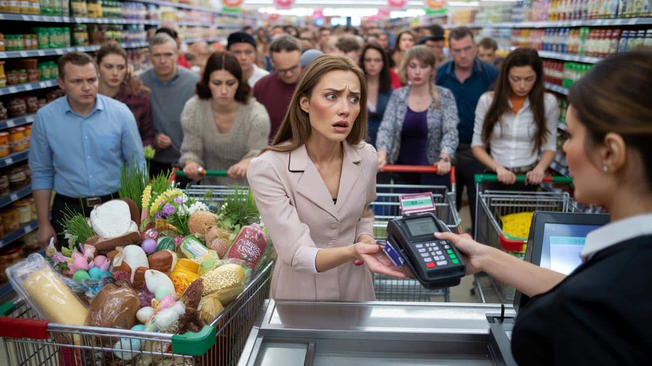Wielkanocne zakupy zamieniły się w koszmar. Odrzucona karta zdradziła plan męża