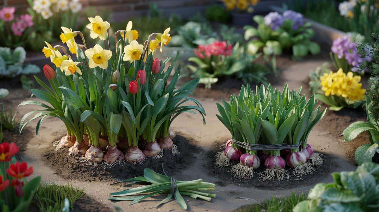 Wiosenne cebule kwiatowe po przekwitnięciu: jeden błąd, który niszczy przyszłoroczne kwitnienie