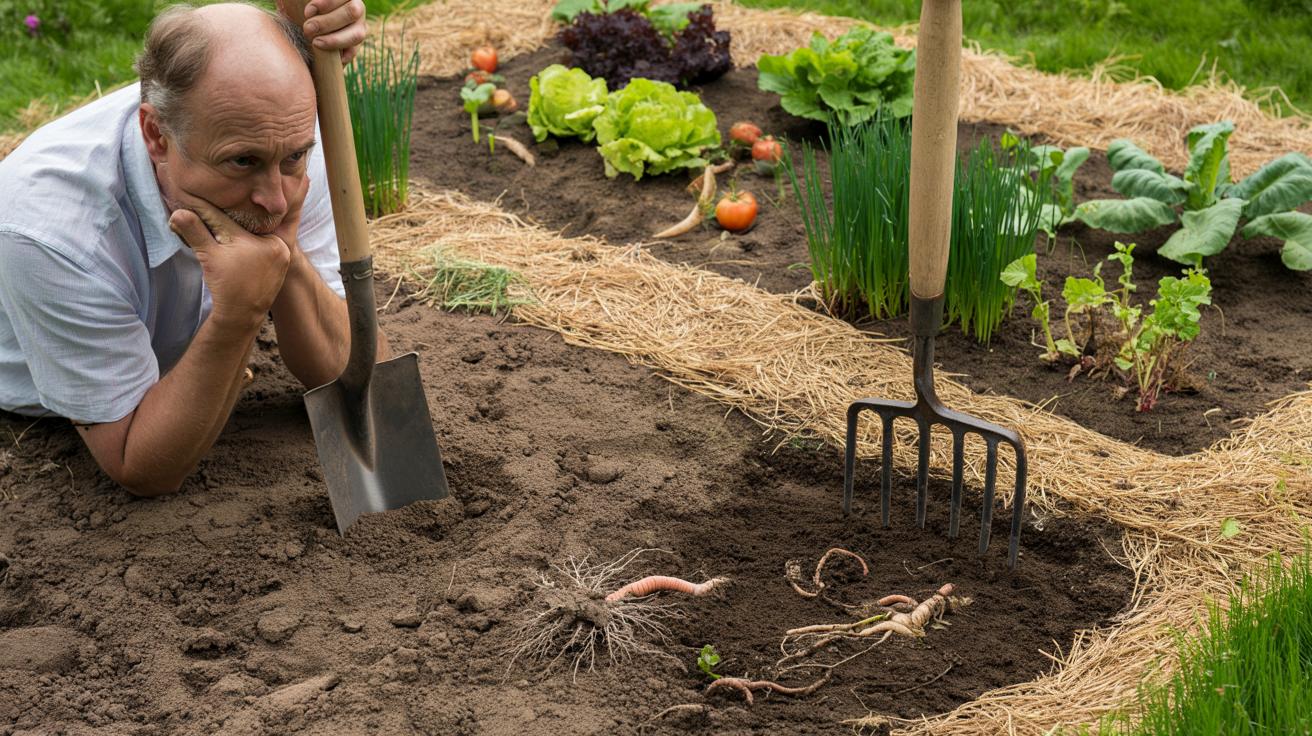 Wiosenne kopanie ogródka może zaszkodzić plonom. Ogrodnicy ostrzegają