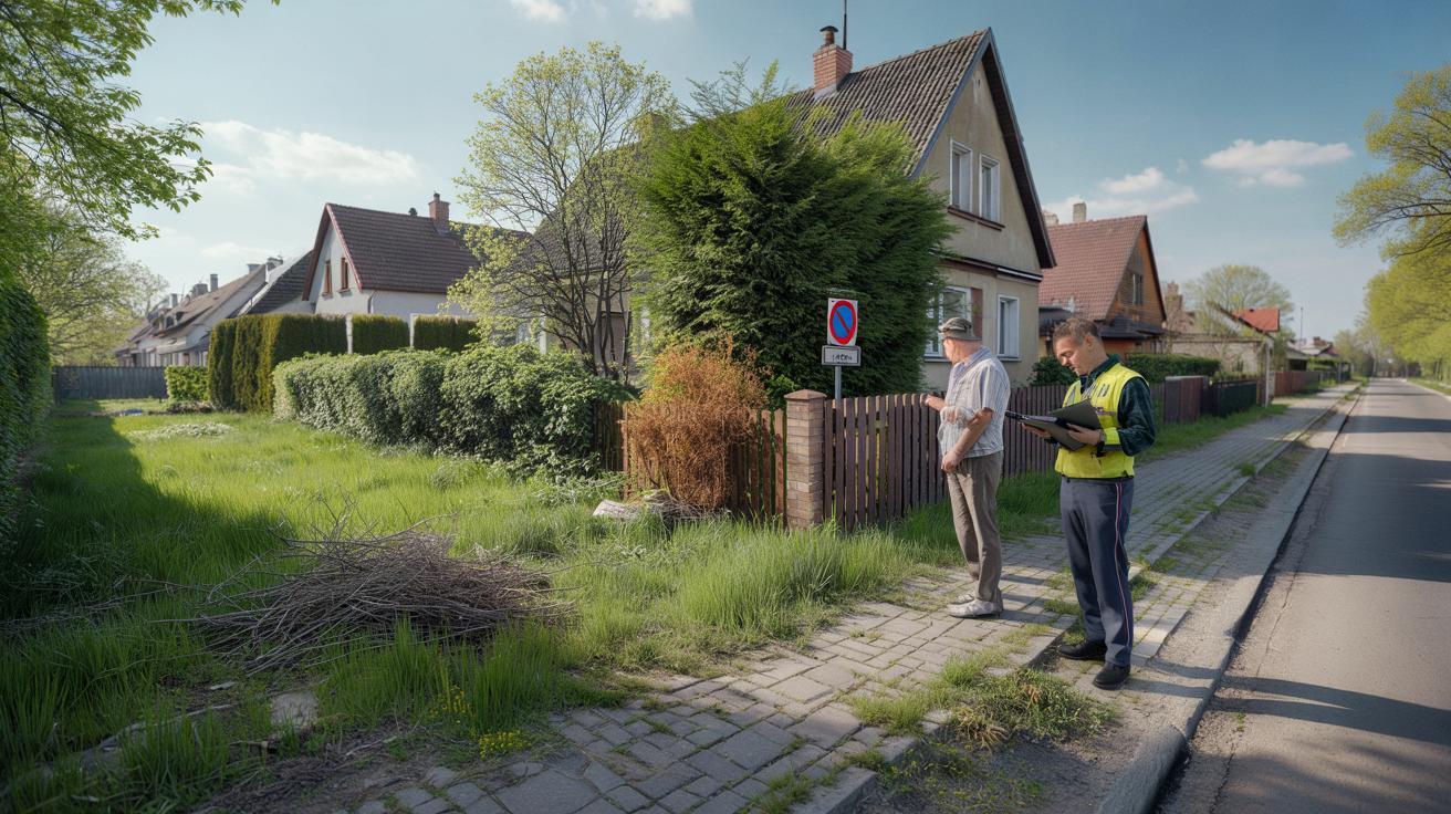 Wiosenne mandaty za zaniedbany ogród i chodnik. Właściciele często nie mają pojęcia o tym obowiązku