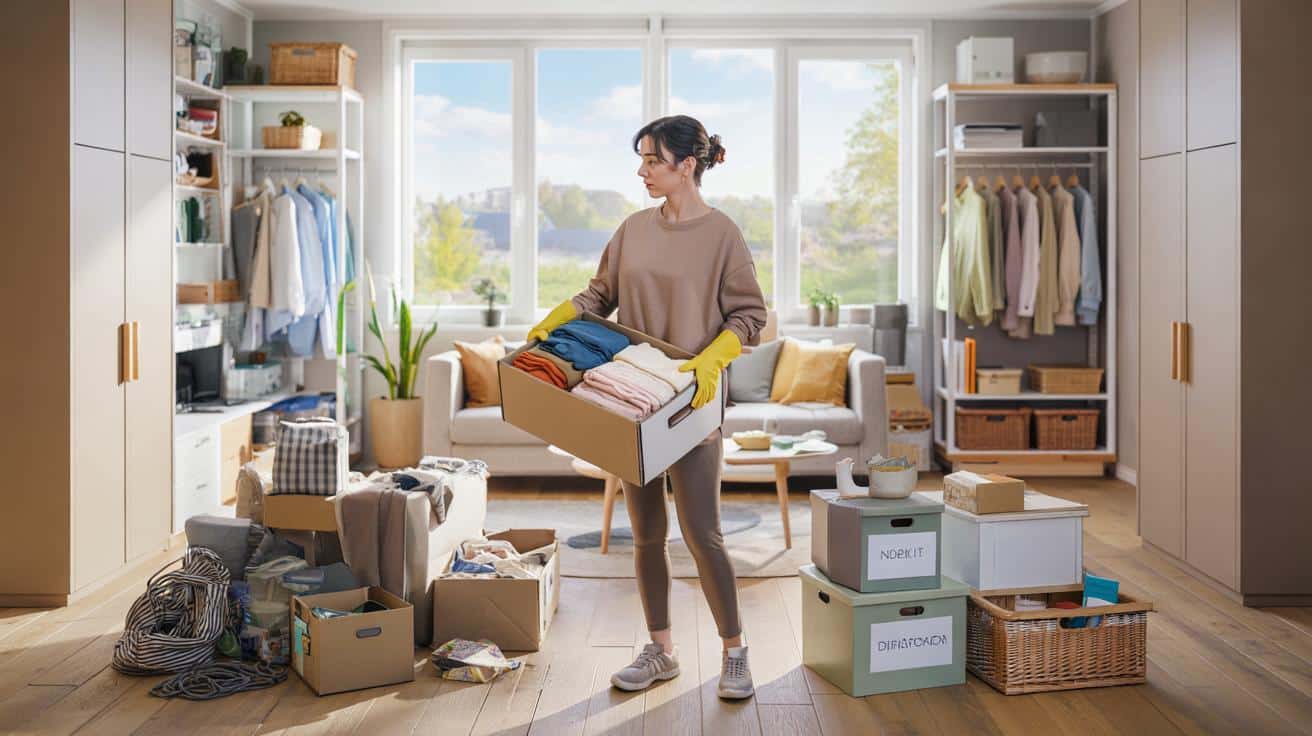 Wiosenne ogarnianie domu: plan krok po kroku od profesjonalnej organizatorki