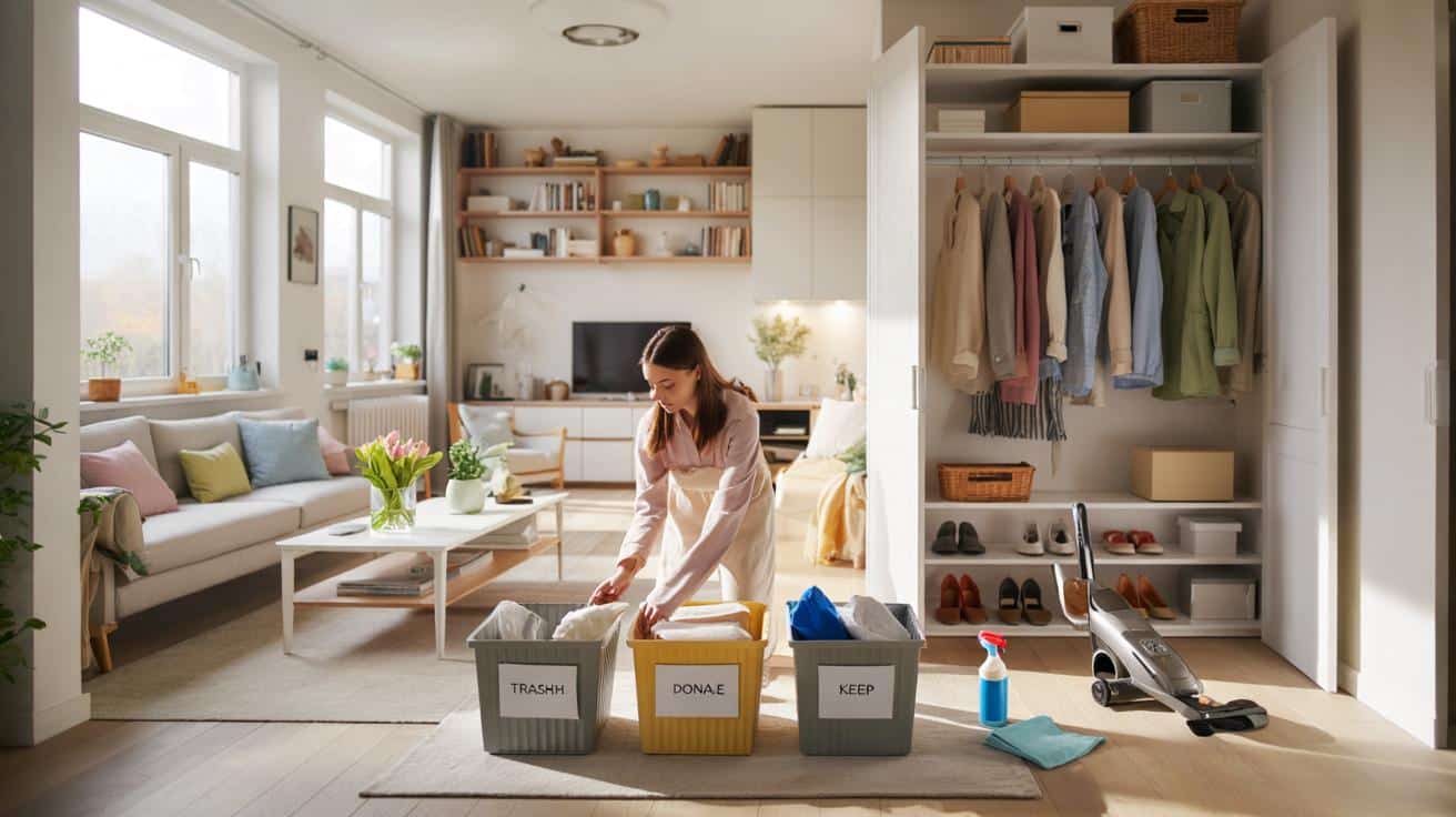 Wiosenne ogarnianie domu: prosty plan na totalne odświeżenie mieszkania