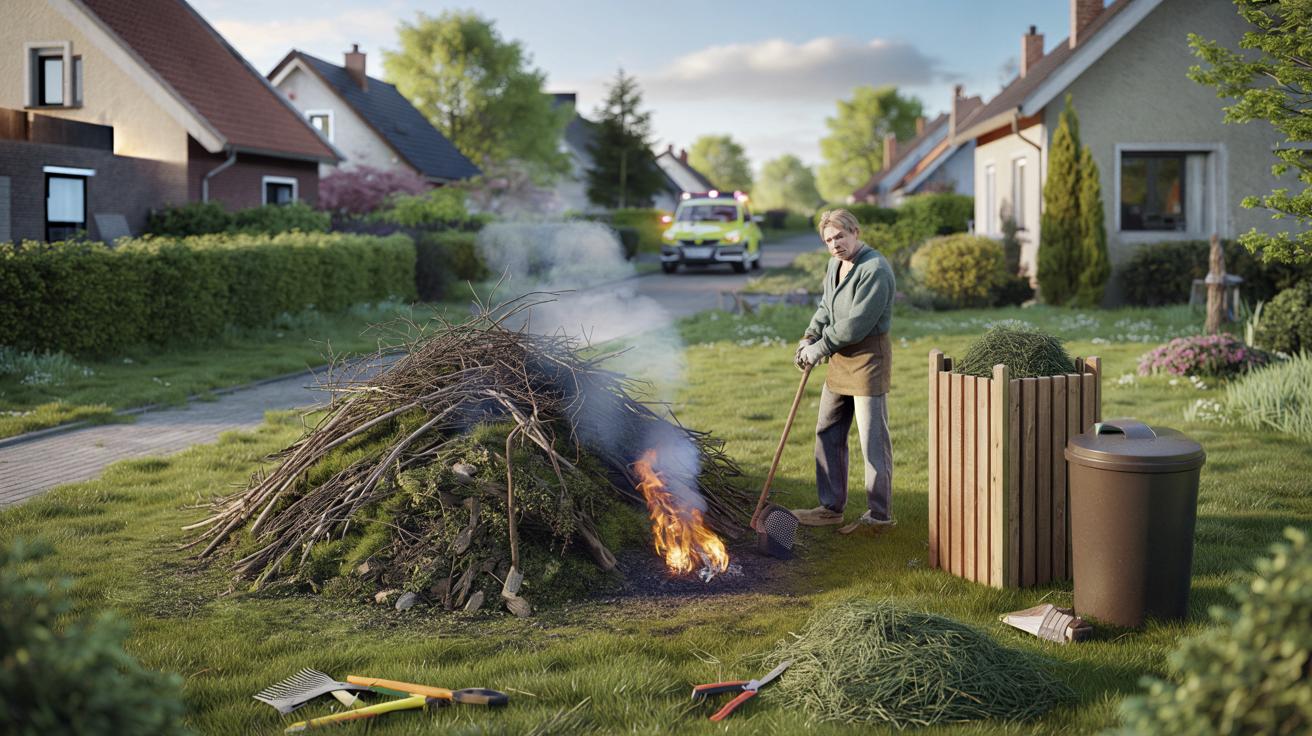 Wiosenne porządki w ogrodzie: jedno „niewinne” ognisko może kosztować 450 euro