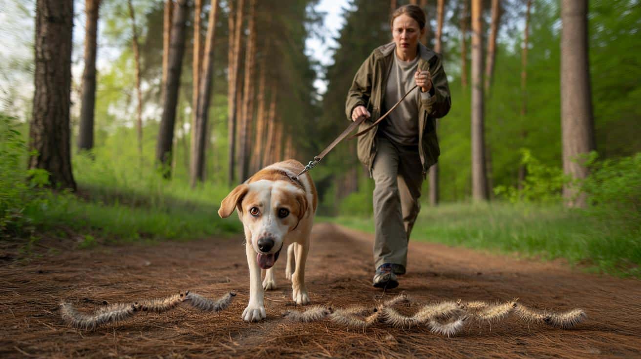 Wiosenne spacery z psem w niebezpieczeństwie: ten odruch może go zabić