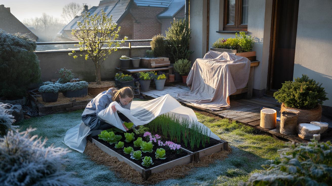 Wiosenny mróz wraca. Jak uratować ogród i balkon w kilka prostych krokach