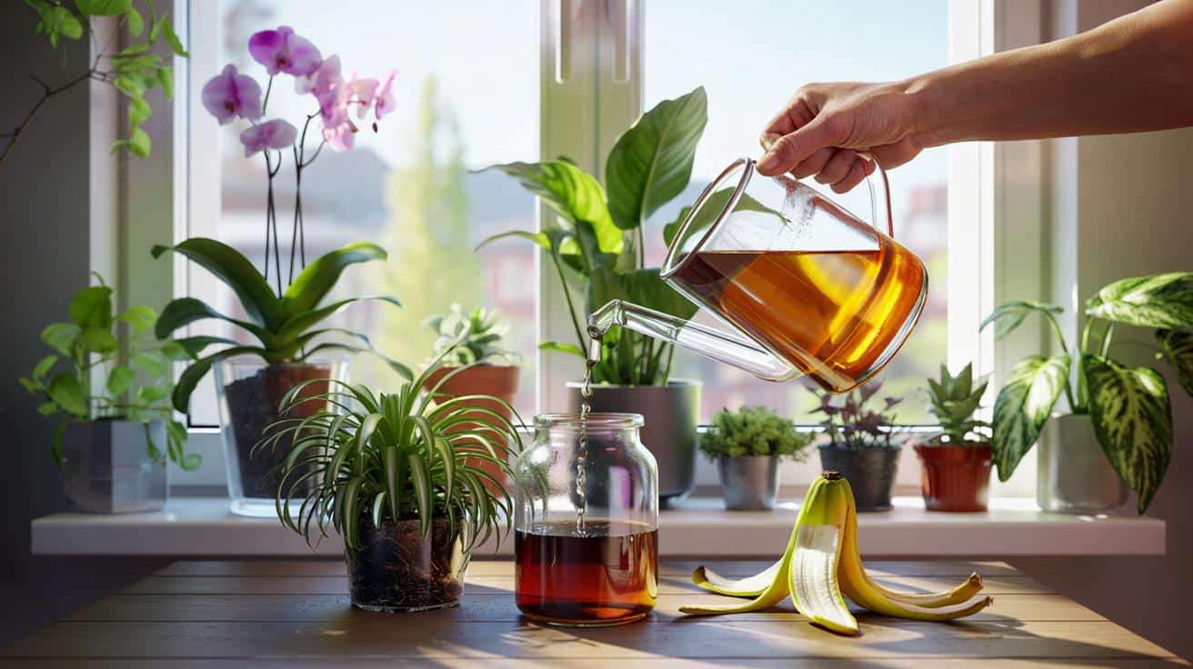 Wiosenny trik na piękne rośliny doniczkowe: napar z bananów zamiast sklepowego nawozu