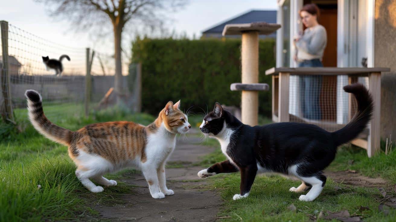 Wiosna i nagłe bójki kotów: skąd te napięcia i jak je opanować?