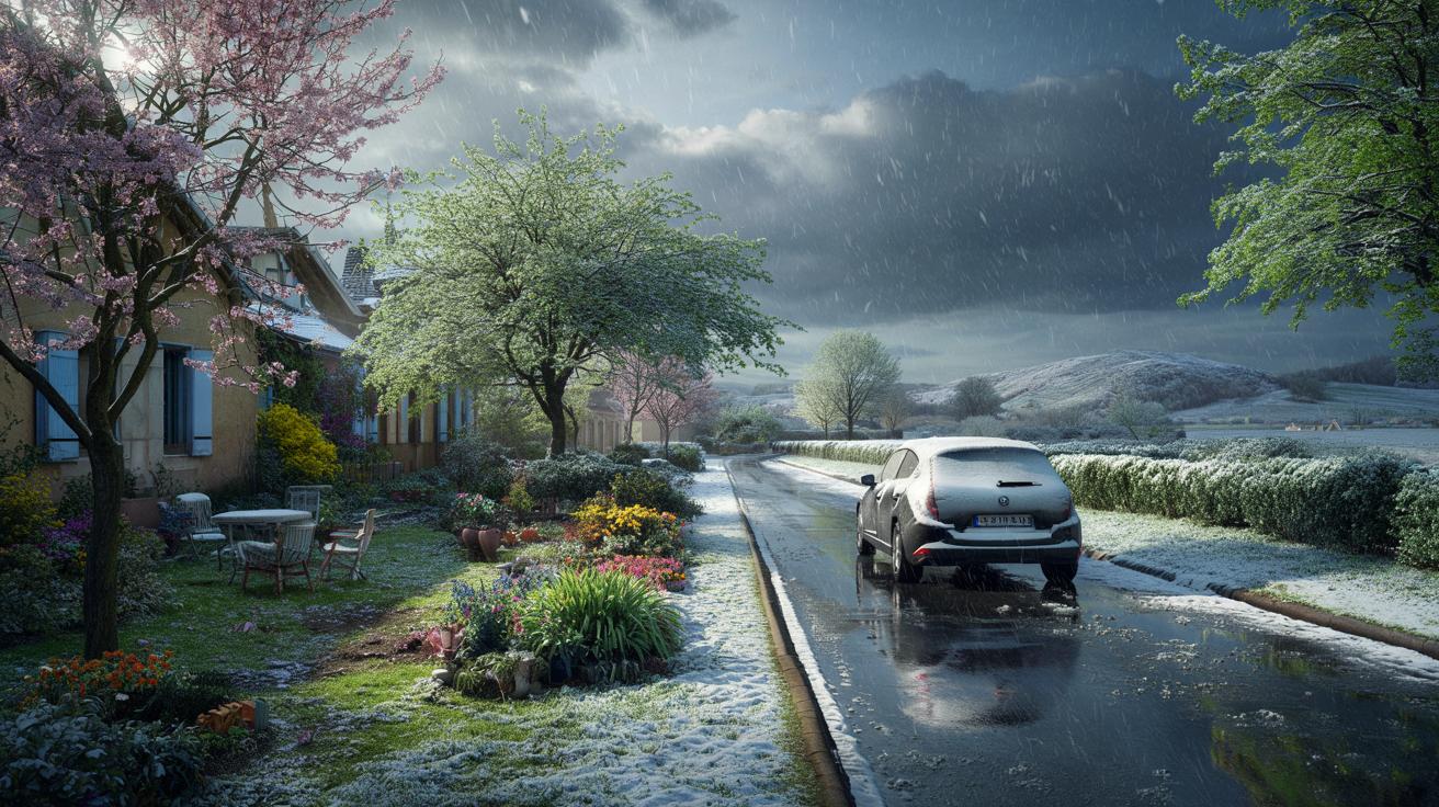 Wiosna na chwilę znika: wichury, mróz i śnieg wracają do Europy Zachodniej