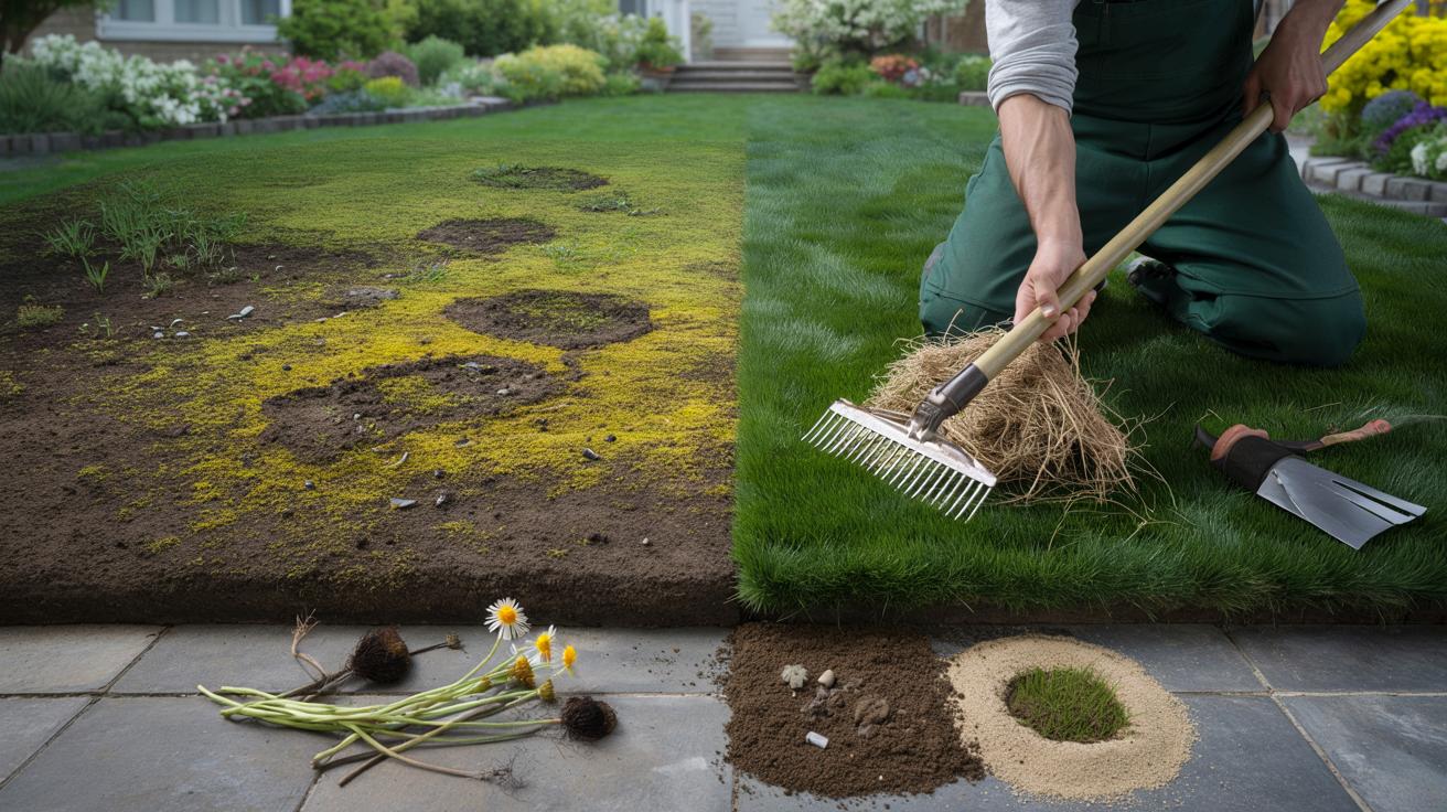 Wiosną niszczysz trawnik nawozem? Oto 4 proste kroki ratunkowe