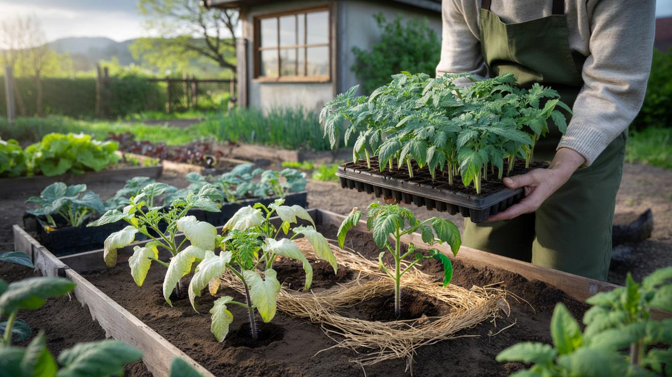 Wiosna w warzywniku: jeden błąd z sadzonkami pomidorów niszczy zbiory
