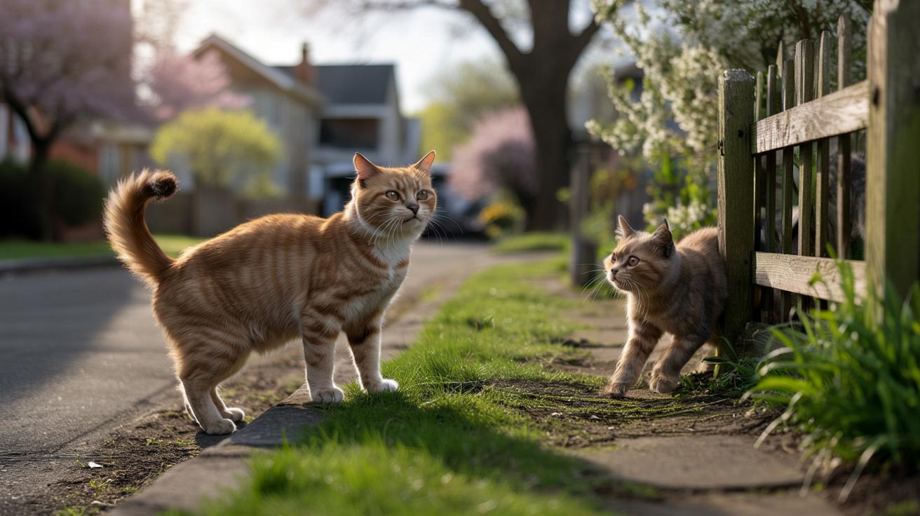 Wiosna wraca, kot wariuje: skąd nagłe bójki i jak je ograniczyć