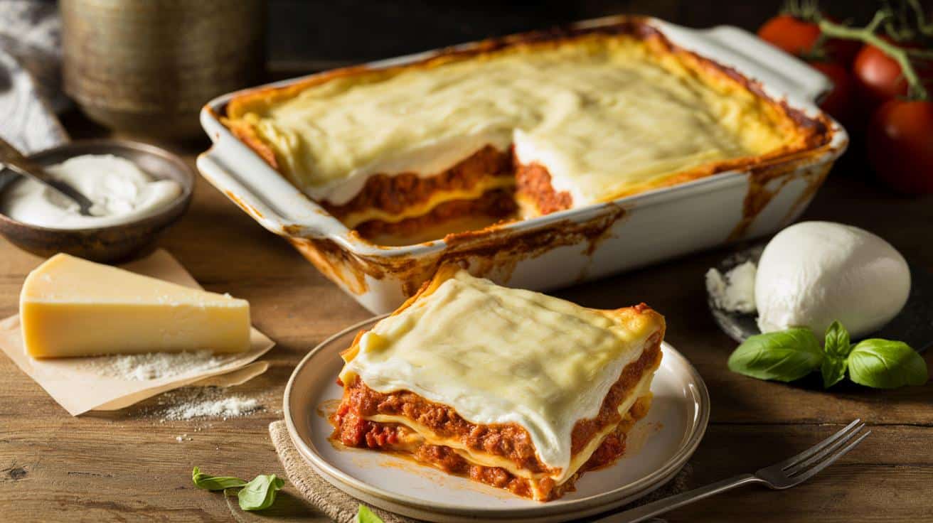 Włosi zdradzają trik na lasagne: ten serek wygrywa z beszamelem
