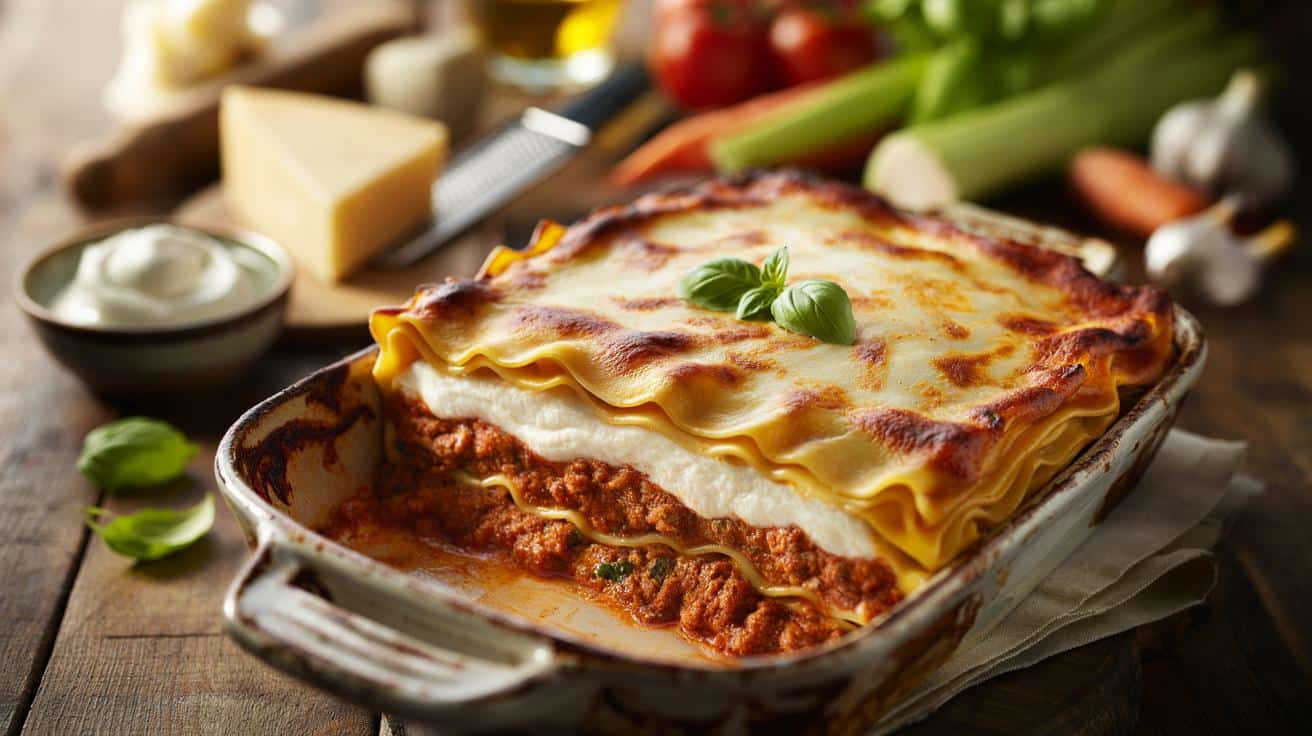 Włoska sztuczka na lasagne bolognese: ten kremowy zamiennik wygrywa z beszamelem