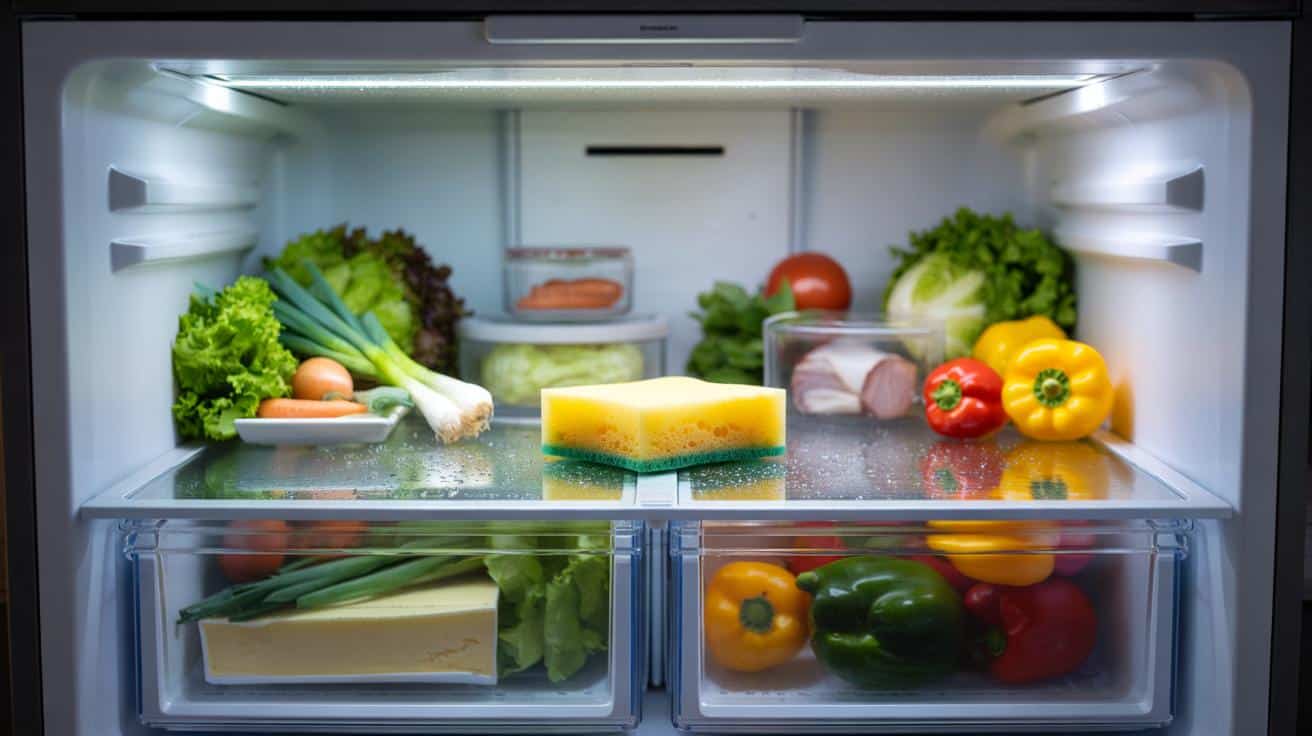 Włóż gąbkę do lodówki i zobacz, co stanie się z jedzeniem