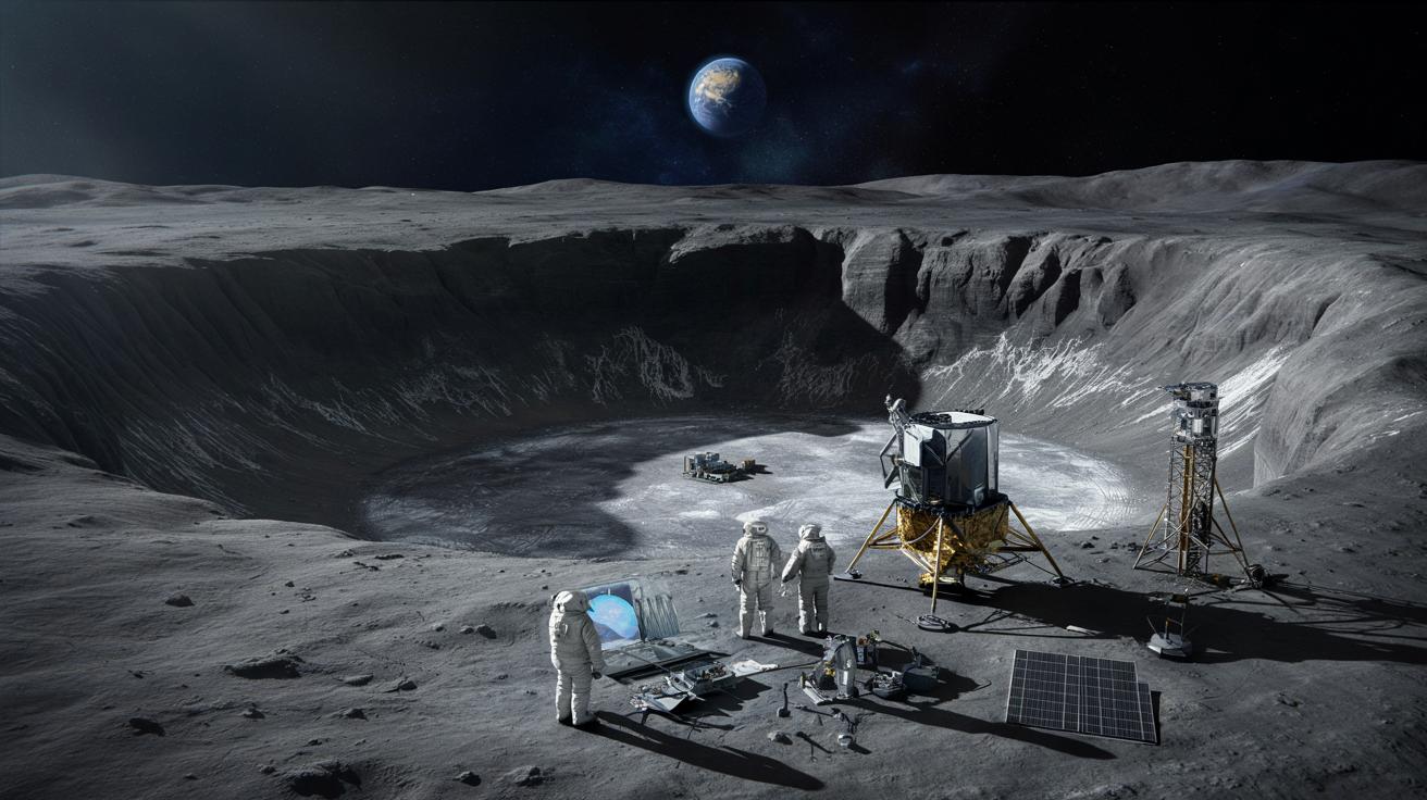 Woda na Księżycu może nas rozczarować. Nowe dane komplikują plany baz