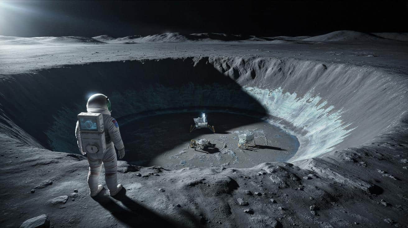 Woda na Księżycu pod znakiem zapytania. Nowe badania studzą entuzjazm