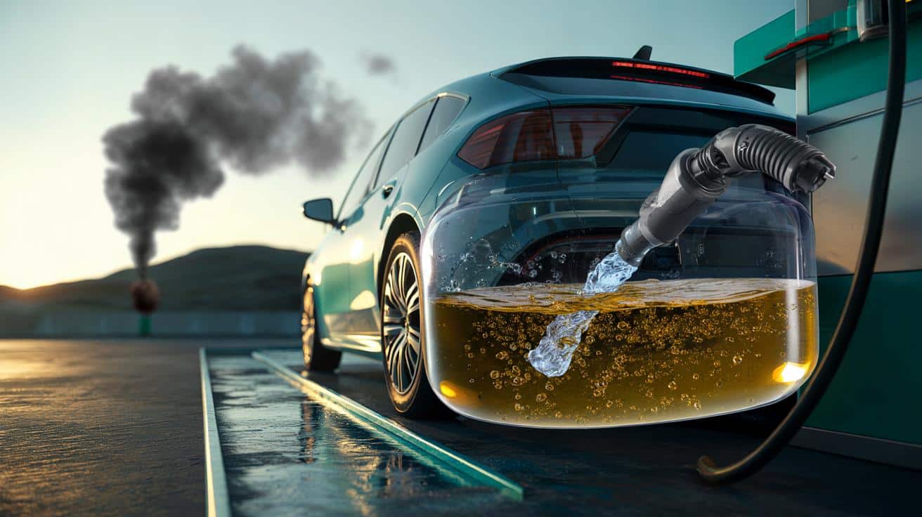 Woda w baku diesla? Naukowcy sprawdzili, co dzieje się z silnikiem