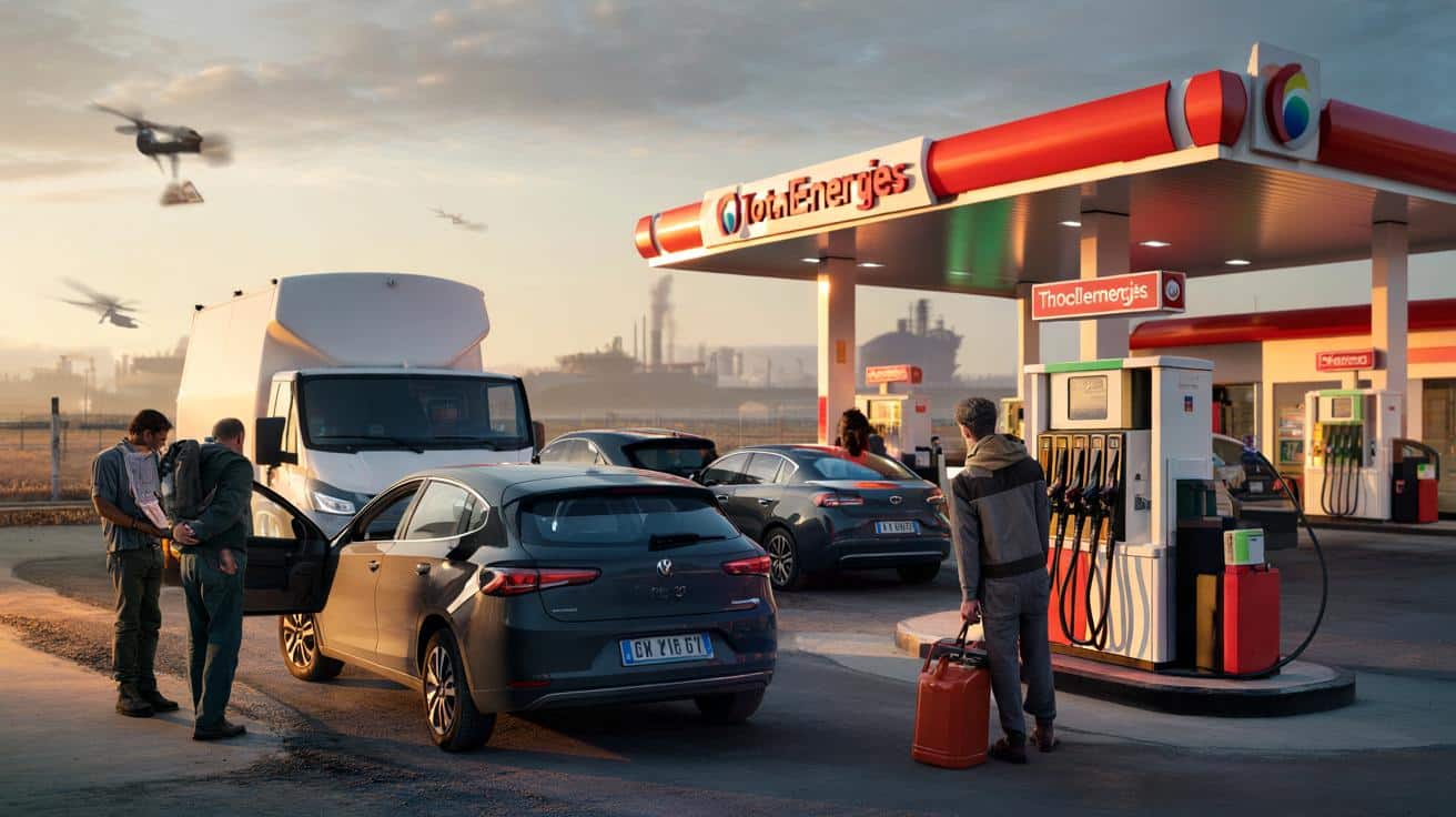 Wojna winduje ceny paliw, a Totalenergies trzyma litr benzyny za 1,99 euro
