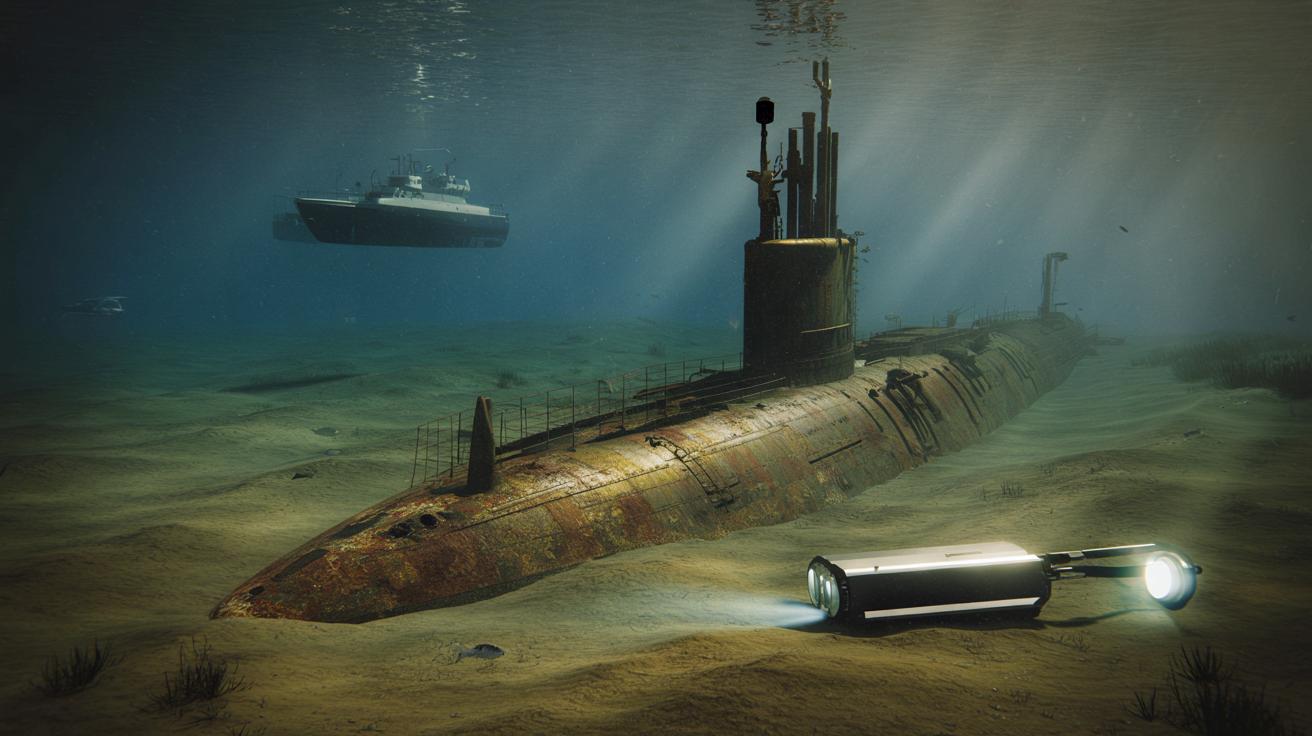 Wrak francuskiego okrętu podwodnego „Le Tonnant” odnaleziony po 80 latach u wybrzeży Hiszpanii