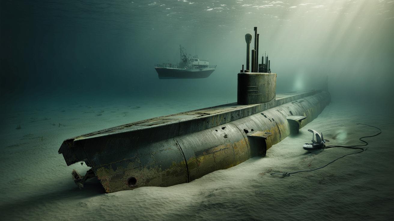Wrak francuskiego okrętu podwodnego odnaleziony u wybrzeży Hiszpanii po 80 latach