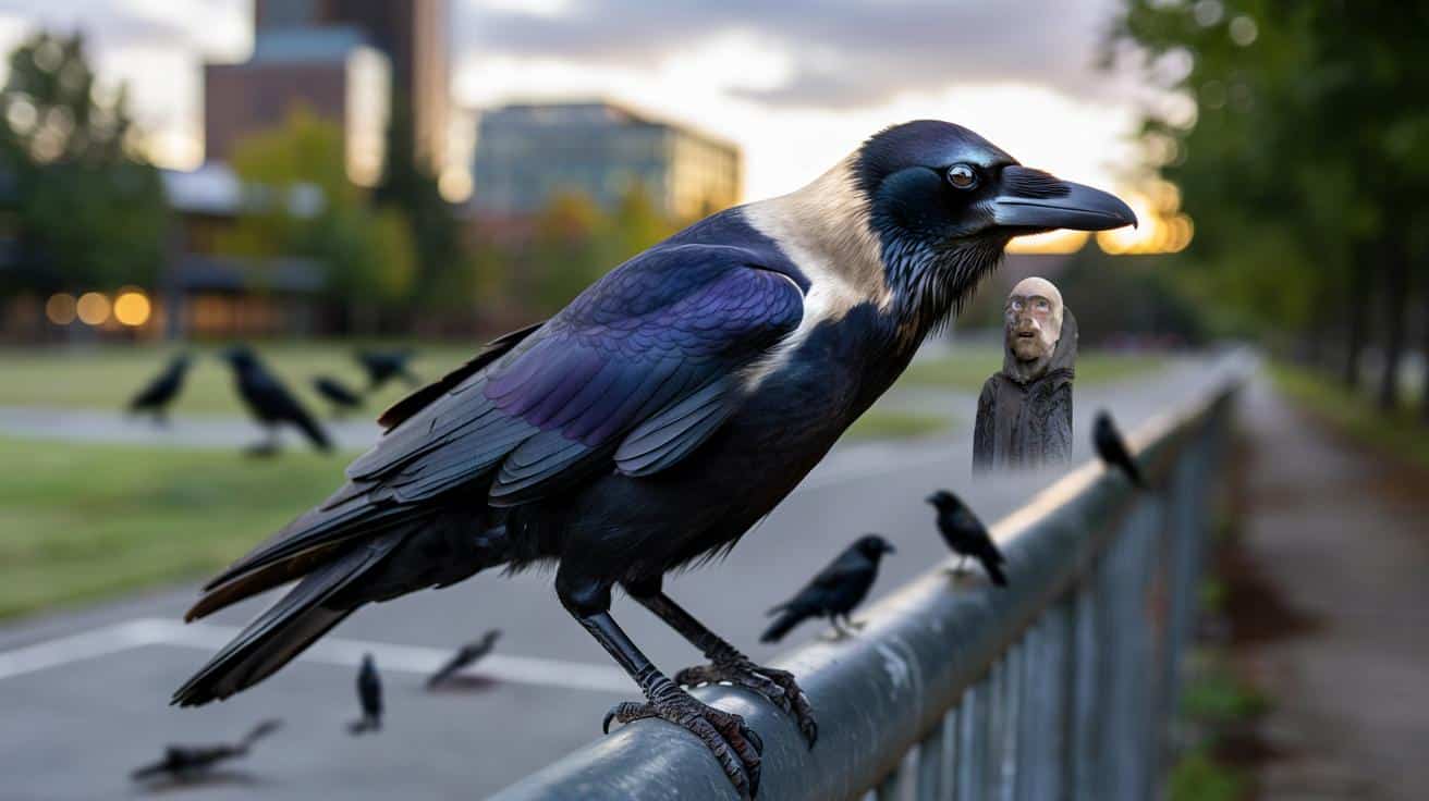 Wróble mogą się schować: wrony pamiętają ludzi i obrazy przez 17 lat