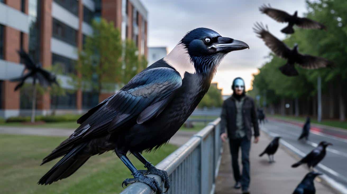 Wrony pamiętają ludzkie twarze nawet 17 lat. I potrafią się mścić