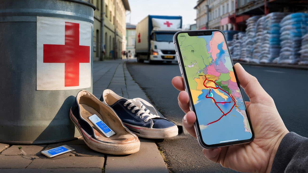 Wrzucił buty do kontenera i schował w nich AirTag. To, co zobaczył w aplikacji, zaskoczyło wszystkich