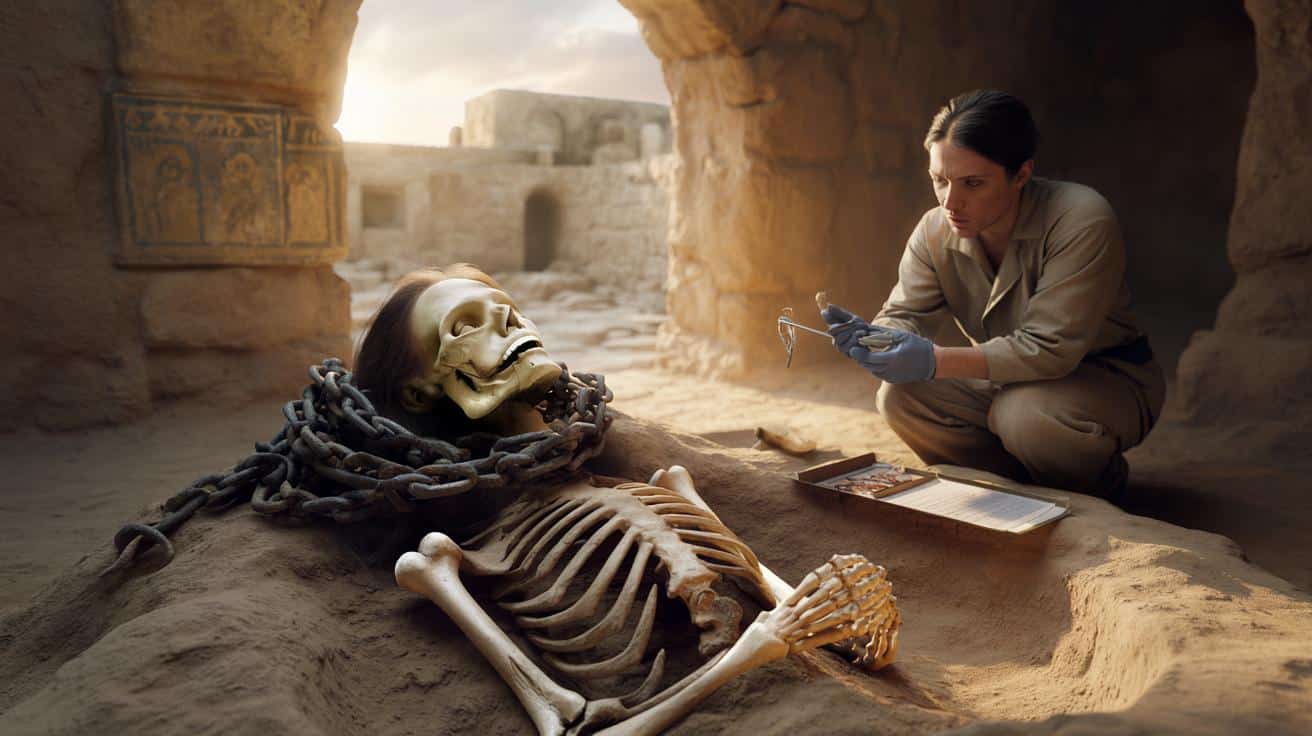 Wstrząsające znalezisko pod Jerozolimą: zakonnica skute łańcuchami w klasztorze bizantyjskim