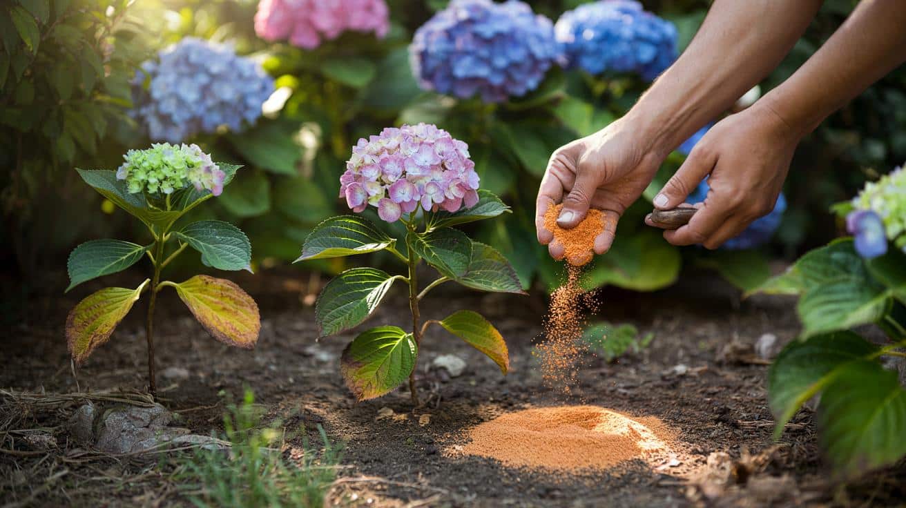 Wsyp to z kuchni pod hortensje, a odżyją i zakwitną na nowo
