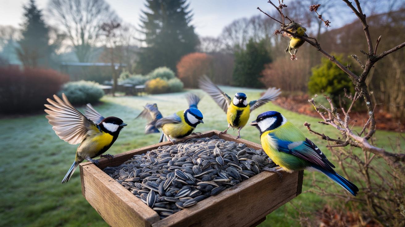 Wsypałam ten tani składnik do karmnika. Sikory obsiadły cały ogród