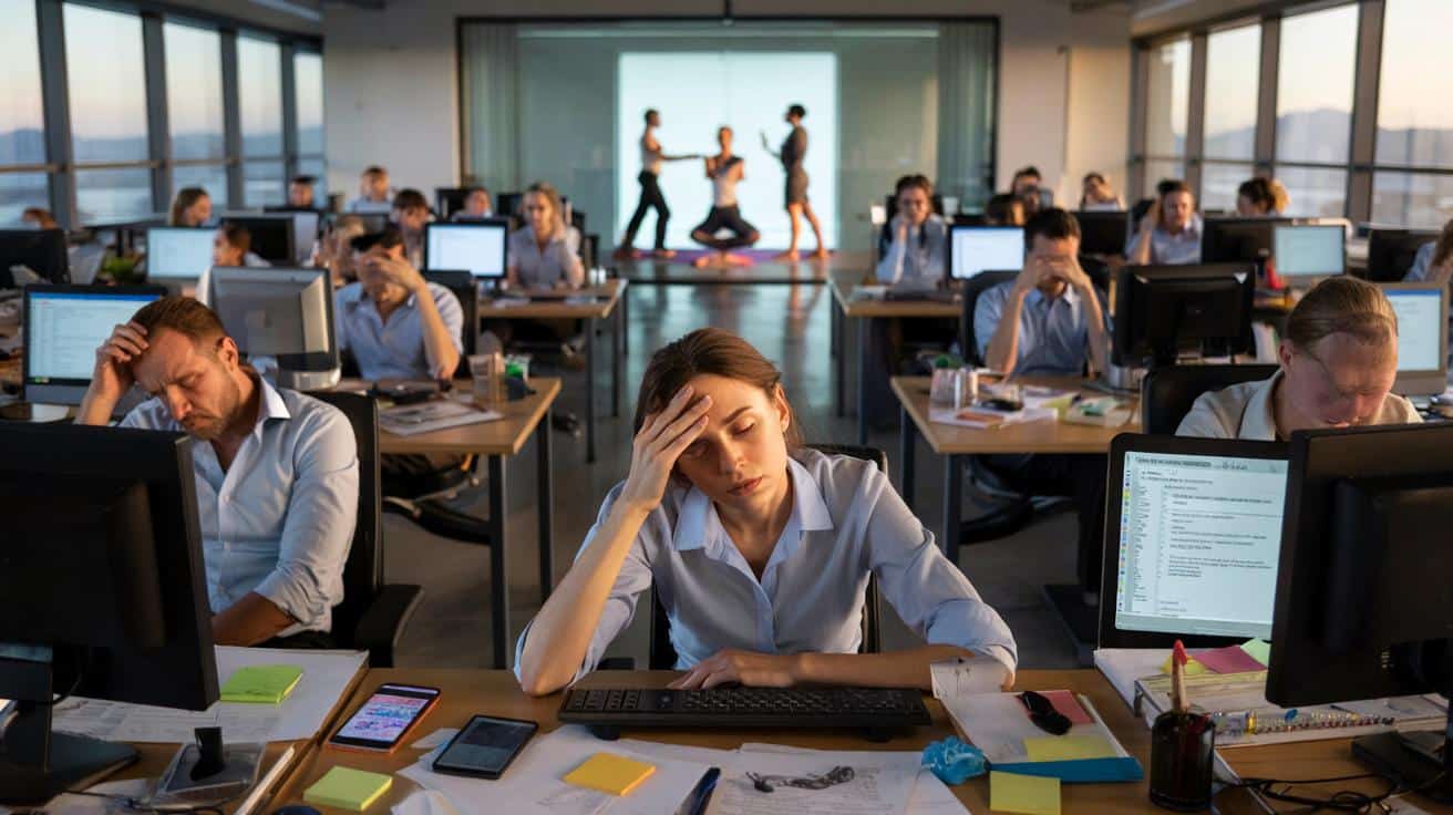 Wypalenie zawodowe uderza w dwie trzecie pracowników. Dlaczego joga tu nie wystarczy